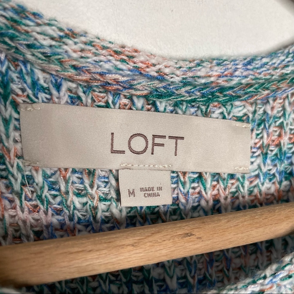 Loft | Spacedye Sweater Tank Top - Picture 7 of 8